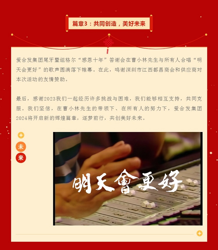 篇章3：共同創(chuàng)造，美好未來
